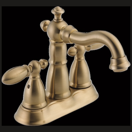 Delta Victorian Two Handle Centerset Bathroom Faucet 2555-CZMPU-DST